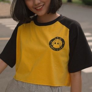 Croptop raglan